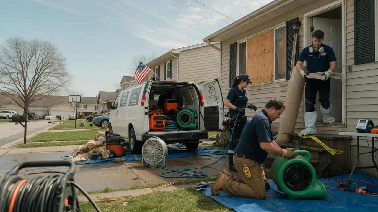 Water Damage Restoration in La Grange, IL near me